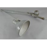 A vintage anglepoise style lamp,