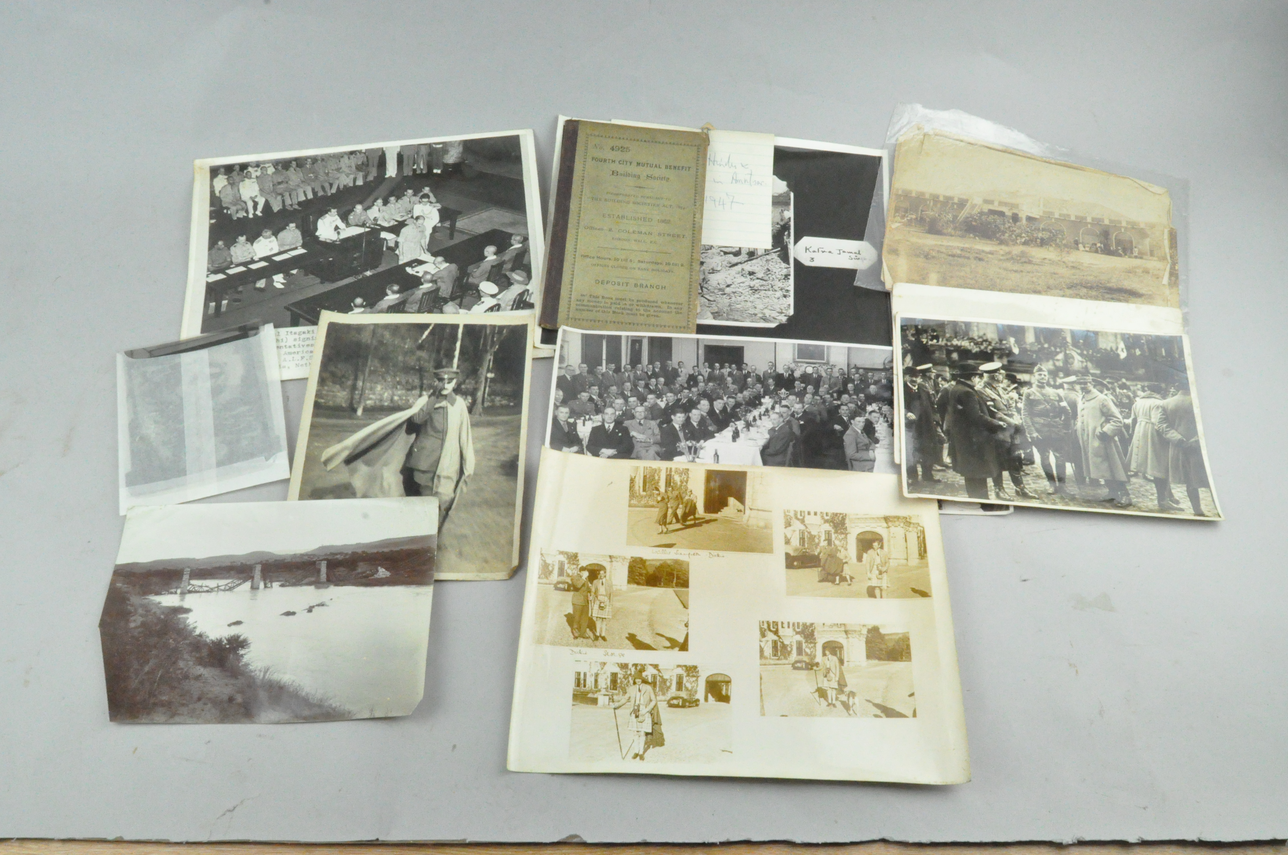 A collection of Military photographs Boer War, WWI and WWII interest, - Image 4 of 4