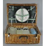 A wicker picnic hamper, from the Brexton collection,