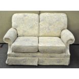 A G-plan three seater club style sofa, 79cm high x 204cm wide x 85cm deep,