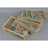 A collection of vintage Beano and Dandy comics,