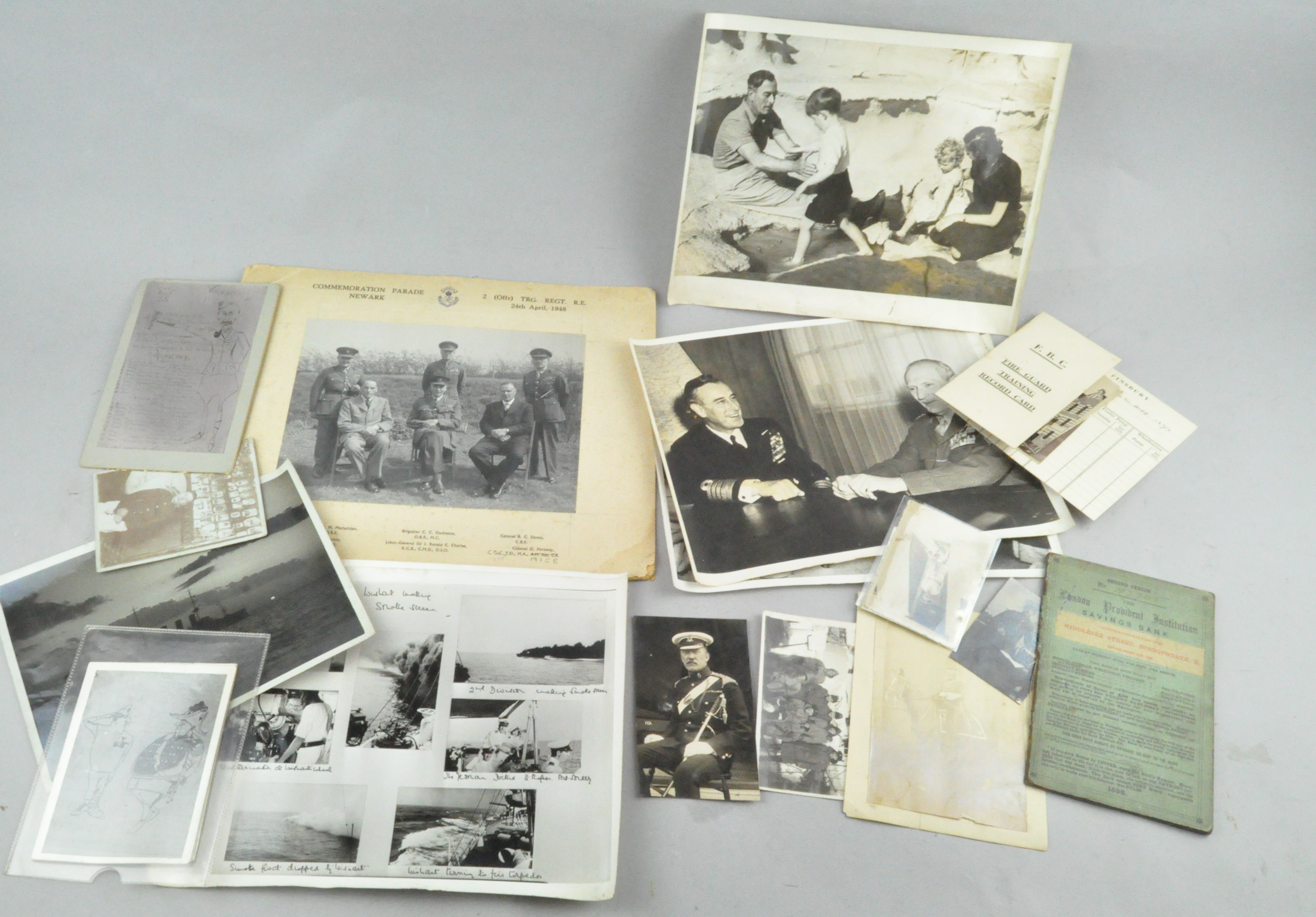 A collection of Military photographs Boer War, WWI and WWII interest, - Image 3 of 4