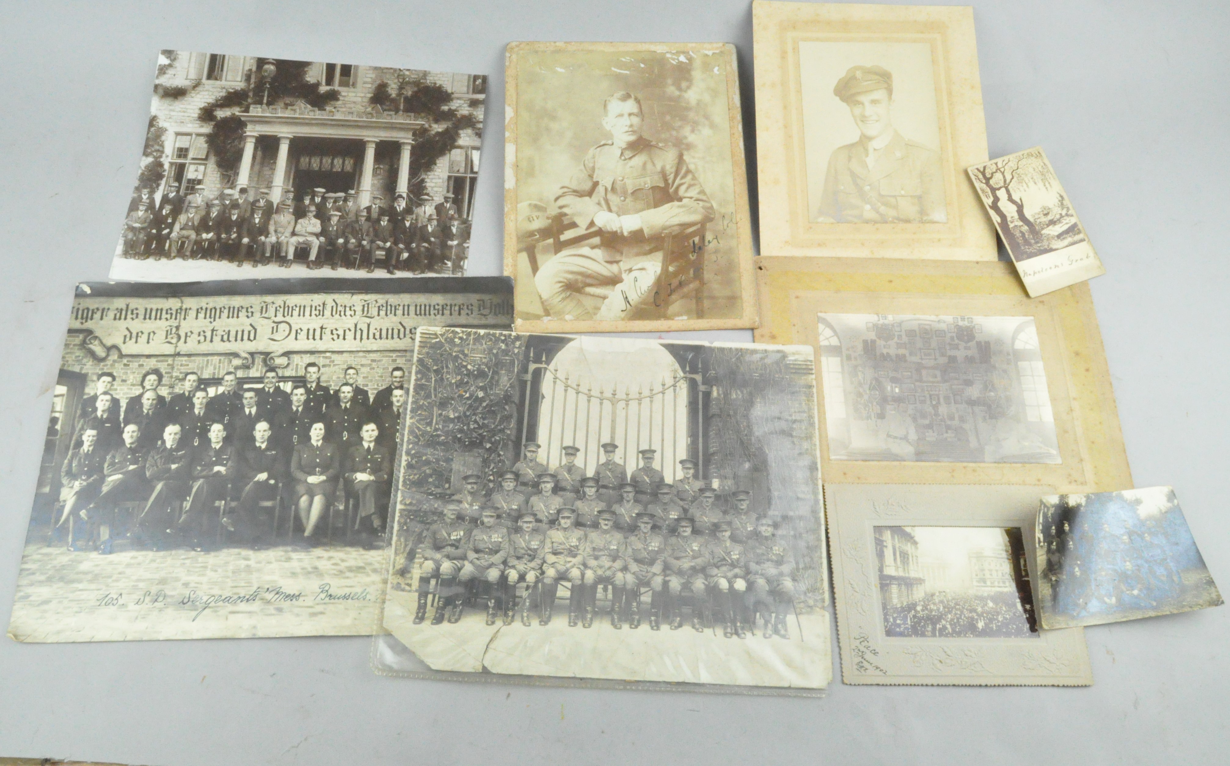 A collection of Military photographs Boer War, WWI and WWII interest, - Image 2 of 4