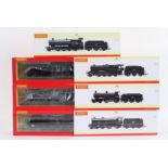 Four Hornby 00 gauge locomotives, to include BR Class 8F, engine number 48045 R3564; BR Class 2800,