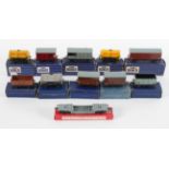 A collection of Hornby Dublo wagons, to include models 32040, 32082 x 2 (Shell Lubricating Oil),