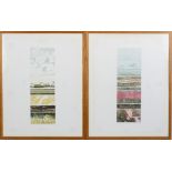 Brenda Martin, Spring and Summer Variations IV, a pair of limited edition prints,