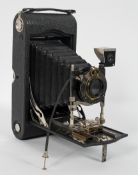 A Kodak No 3A Autographic model C camera, in original leather fitted case,