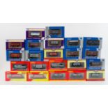 Severn Hornby 00 gauge wagons, together with twelve Dapol wagons and three Oxford Rail wagons,