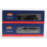 Two Bachmann Branch Line locomotives, to include BR Class A4 'Wild Swan', engine number 60021,