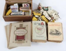 An extensive collection of cigarette cards, mainly Wills and Players, some in albums,