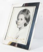 A signed photograph of the Duchess of Kent,