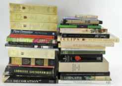 Assorted hard back books, to include 'The Art of Interior Decoration',