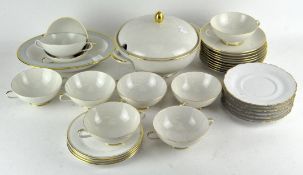 A 'Forstenberg' German part dinner service;