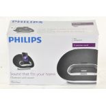 A Philips docking station speaker,