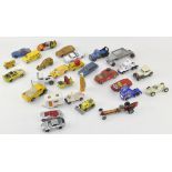 A selection of Die cast model vehicles,