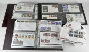 A large collection of First Day Covers most spread through six albums