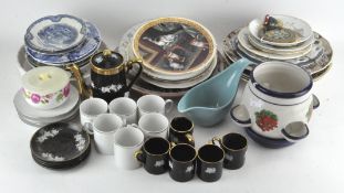 A large collection of assorted ceramics, to include Crown Derby,