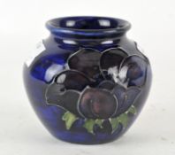A small Moorcroft 'Anemone' pattern vase,