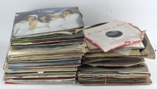 A collection of assorted vinyl records to include; Overdog, Salad Days and much more.