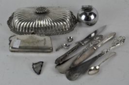 A collection of silver plated wares,