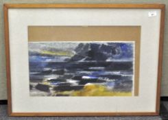 John Eaves, 1981, Sea and Clouds, Northumbria,