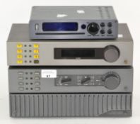 A Brennan model Jb7 CD player, a Quad 306 Amp,