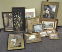 A collection of assorted pictures and prints, most being framed and glazed,