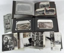 A collection of postcards, loose,