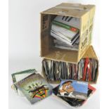 Two boxes of assorted 45" vinyl Lp's to include The Beatles Magic Mystery Tour,