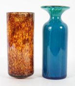 Two 1970's Mdina glass vases,