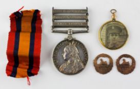 A South Africa medal with ghost date bars for 'Relief of Ladysmith',