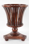 A Georgian style mahogany jardiniere, by Brights of Nettlebed,