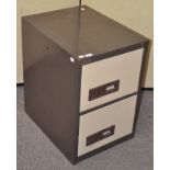 A two drawer Easiscam filing cabinet,