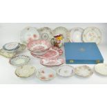 A collection of assorted ceramics, to include Limited edition RAF Spode plate,