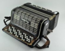 A vintage Granesso accordian,