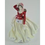 A Royal Doulton ceramic Lady 'Alice' HN 4003,