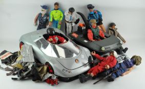 Ten Action Men,