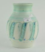 A Pilkingtons Royal Lancastrian Lapis Ware vase by Gladys Rodgers and E T Radford,