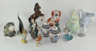 Assorted ceramics,