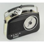 A vintage Steepletone radio, model no Brighton,