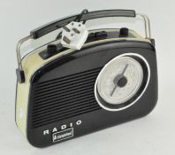 A vintage Steepletone radio, model no Brighton,