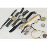 A group of thirteen vintage watches