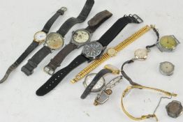 A group of thirteen vintage watches