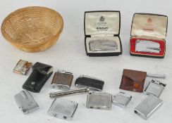 A group of vintage lighters,