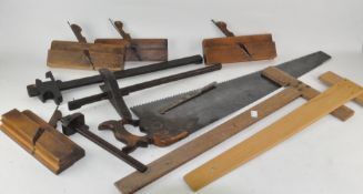 Assorted tools,