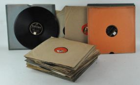 A group of 56 gramophone records