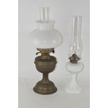 An early 20th century oil lamp, by Duplex,