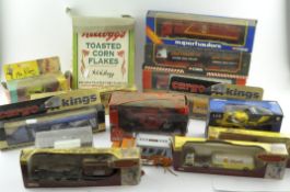 Various boxed die cast model vehicles, including Corgi,