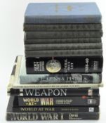 A collection of books relating to War,