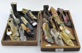 A collection of 'Stalgia' and other model shoes,